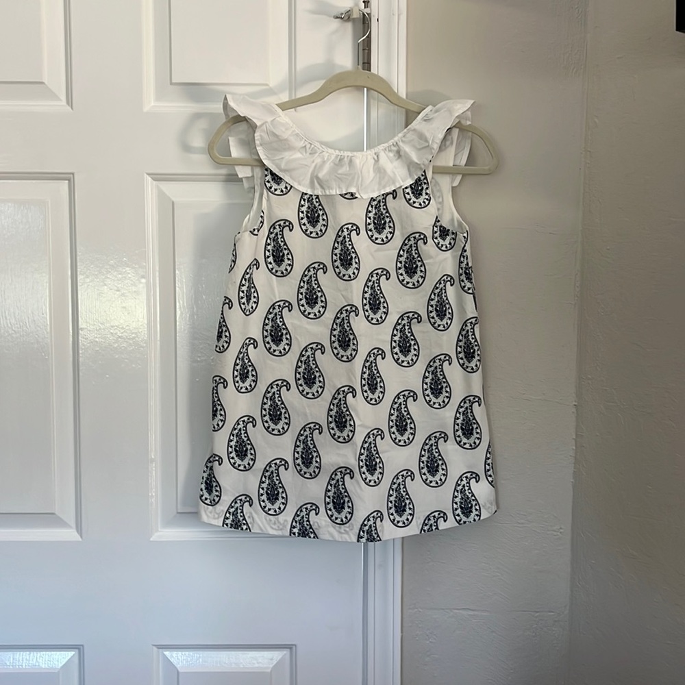 Petit Peony Paisley Cotton mini Dress